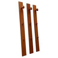 Set di 3 appendiabiti in teak di Aksel Kjersgaard per Odder Furniture, anni '60