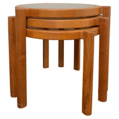 Set of 3 Teak Danish Nesting Tables
