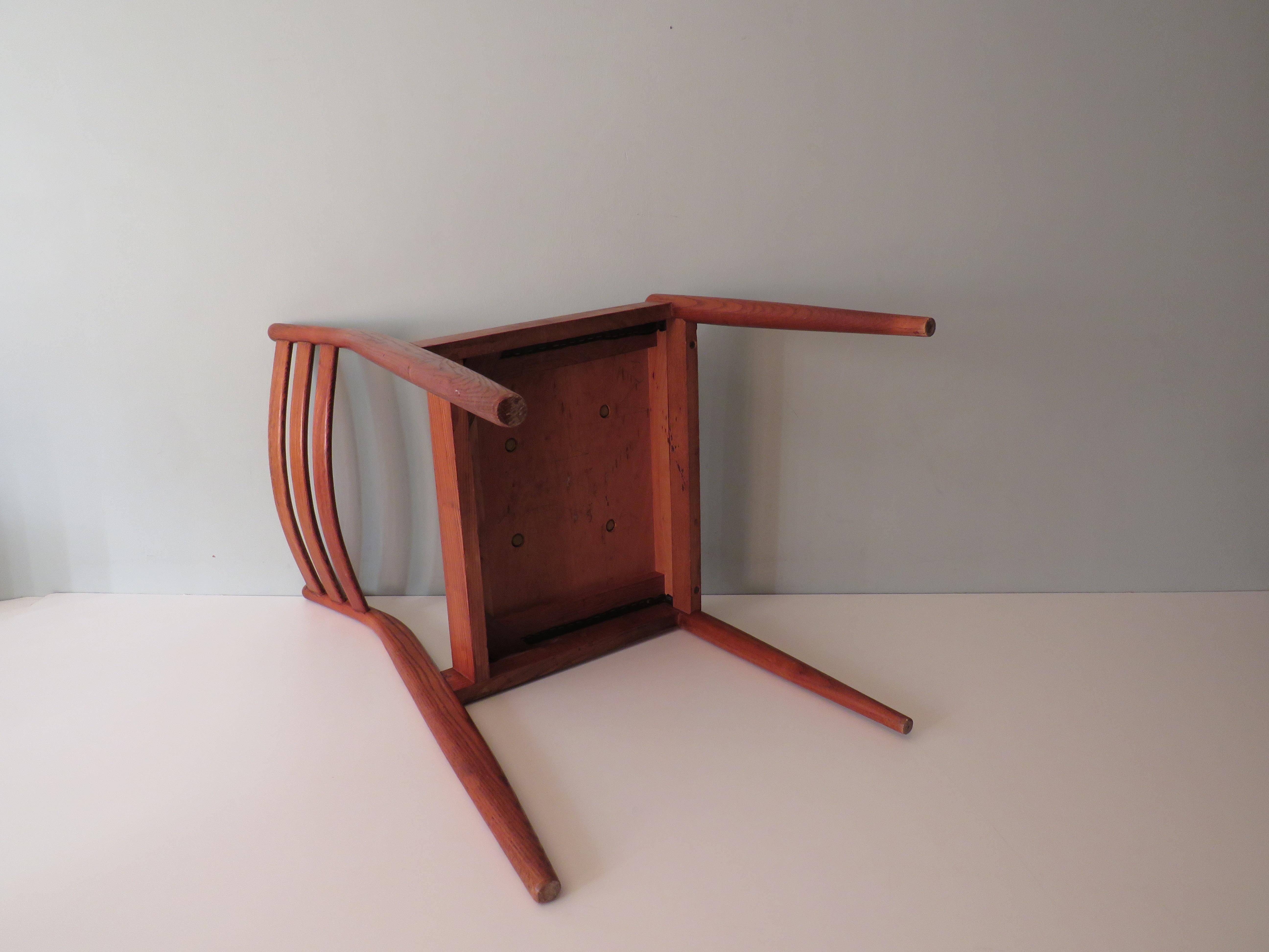 Set of 3 Teak Dining Room Chairs, Danish Design 1960-1970 For Sale 11