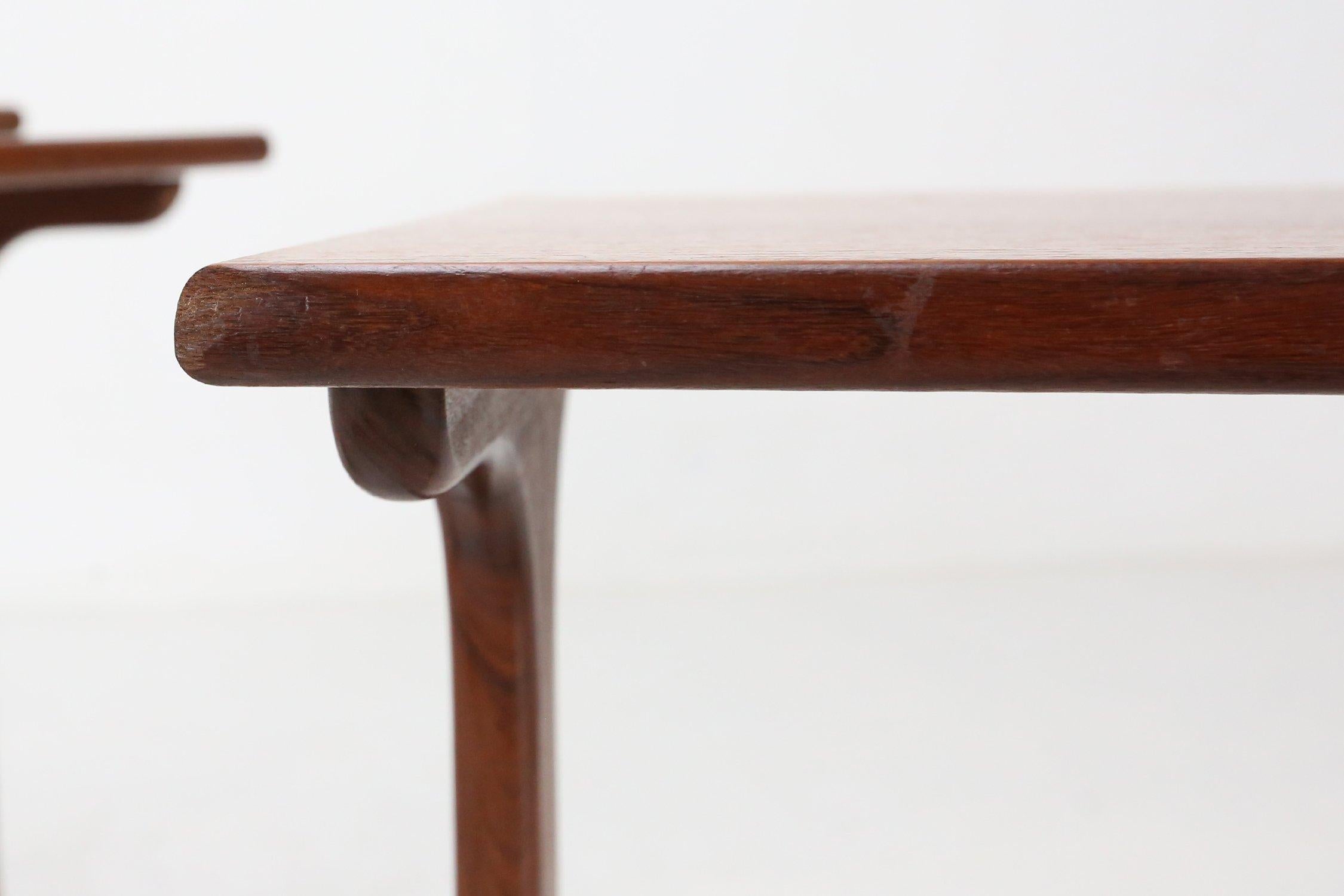 Set di 3 tavolini in legno di teak di G-Plan, Regno Unito, 1970 ca. in vendita 5