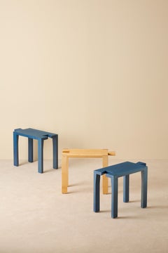 Set of 3 "The Wedding Stool" by Thomas Sandell, 1990s