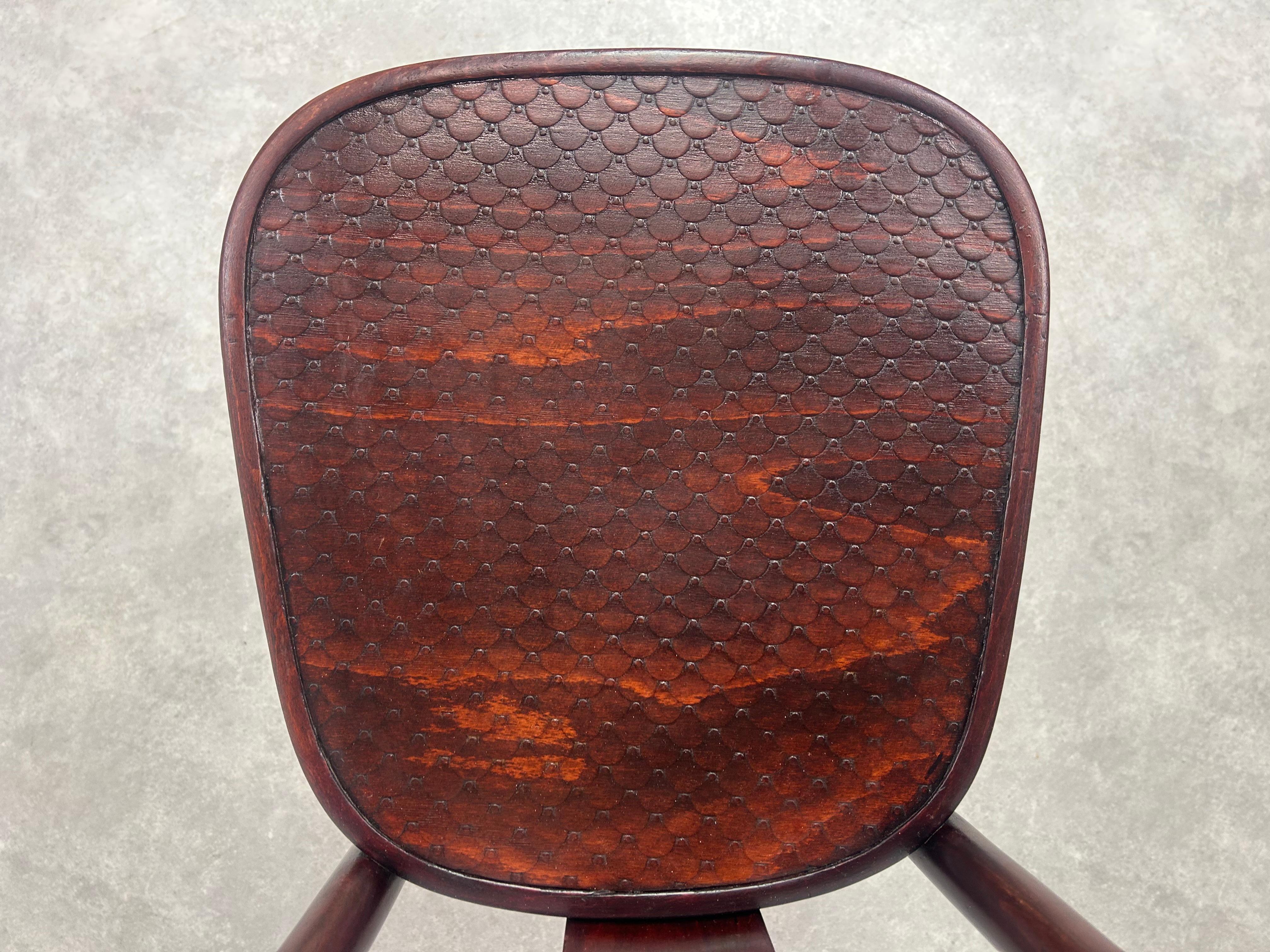Set di 3 sedie da pranzo Thonet n. 164 in vendita 4