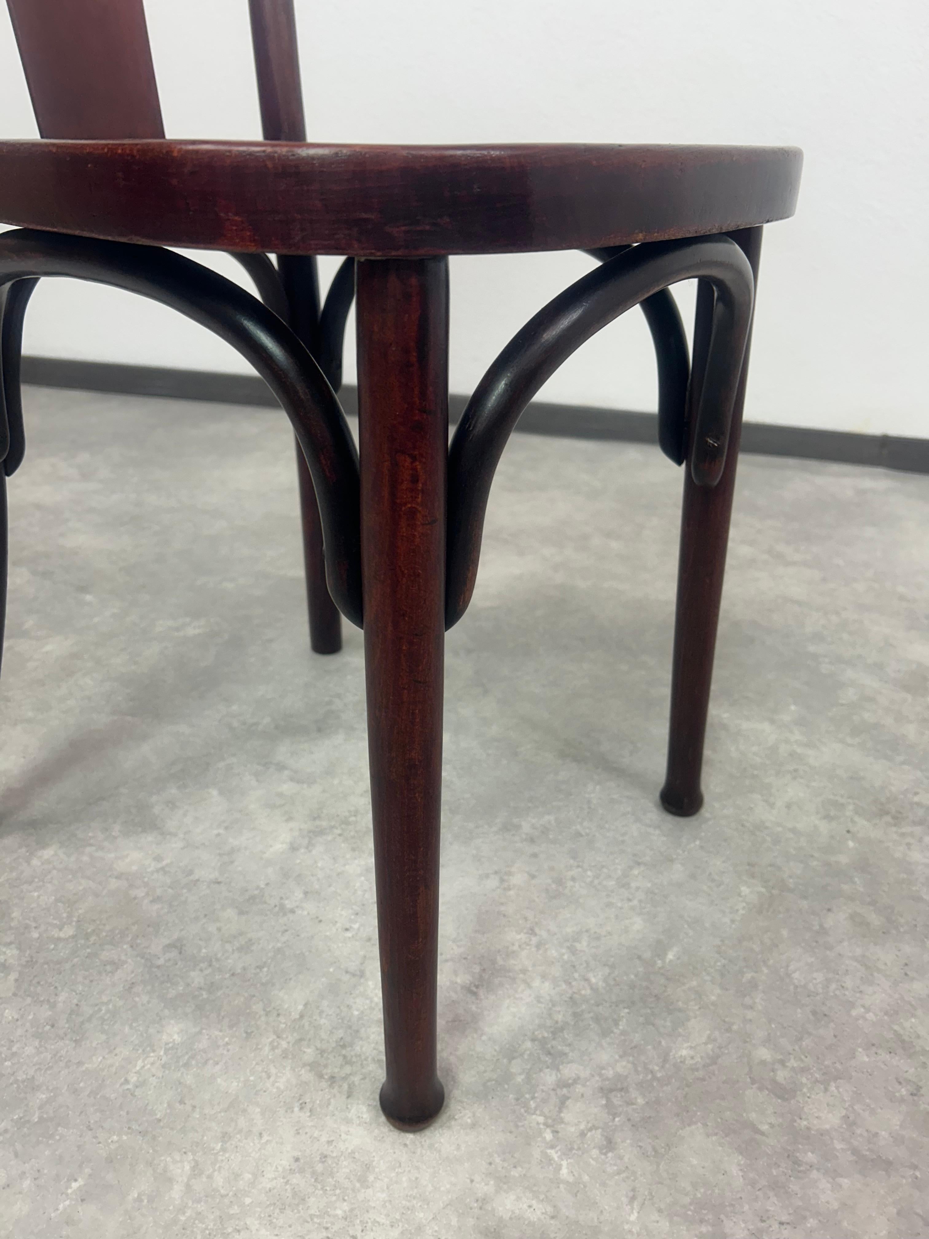 Set di 3 sedie da pranzo Thonet n. 164 in vendita 5