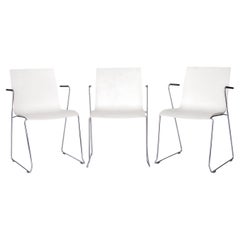 Satz von 3 stapelbaren Thonet Stühlen - Vintage Konferenz- oder Esszimmerstühle, 2000er