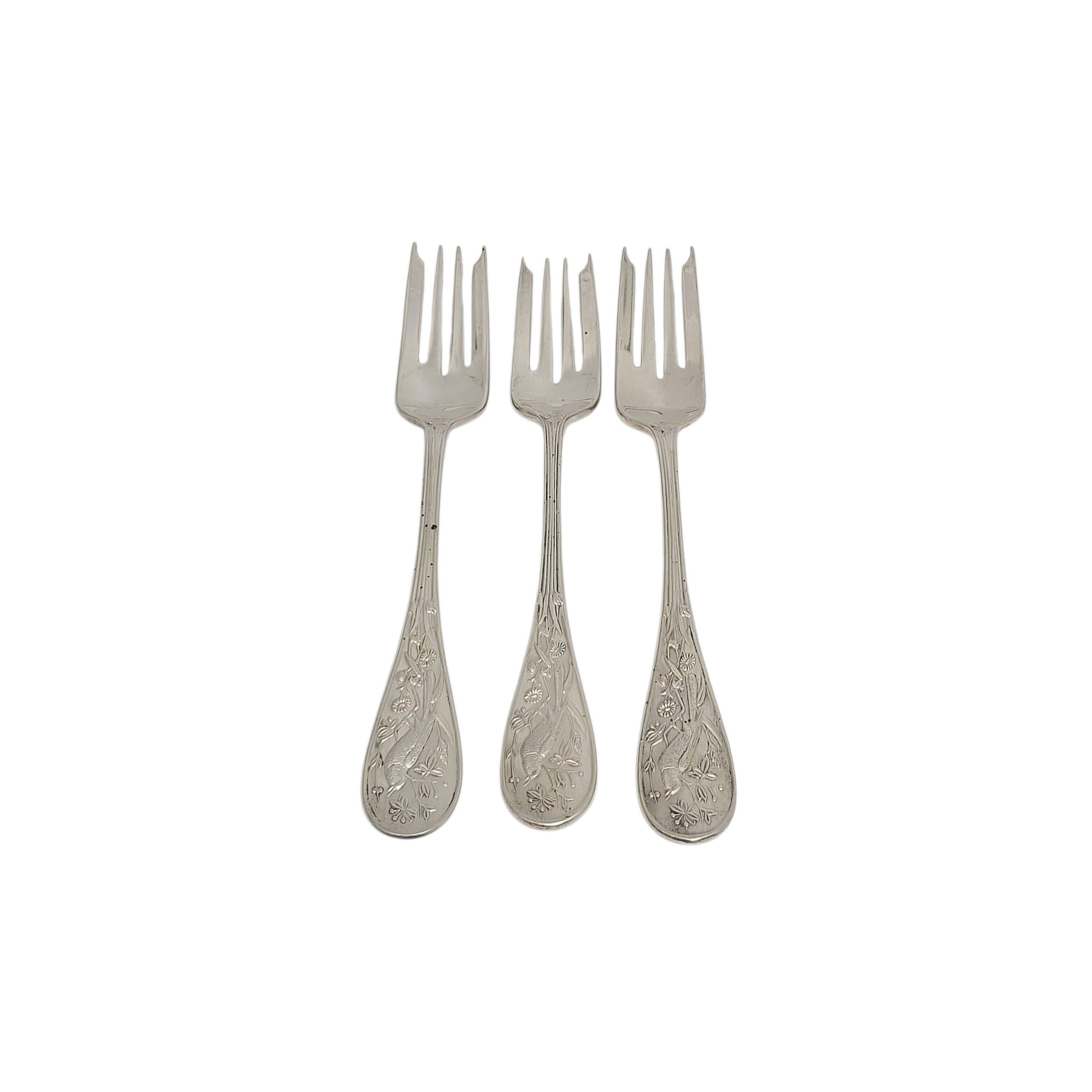 Set di 3 forchette da insalata in argento sterling Tiffany & Co. in vendita