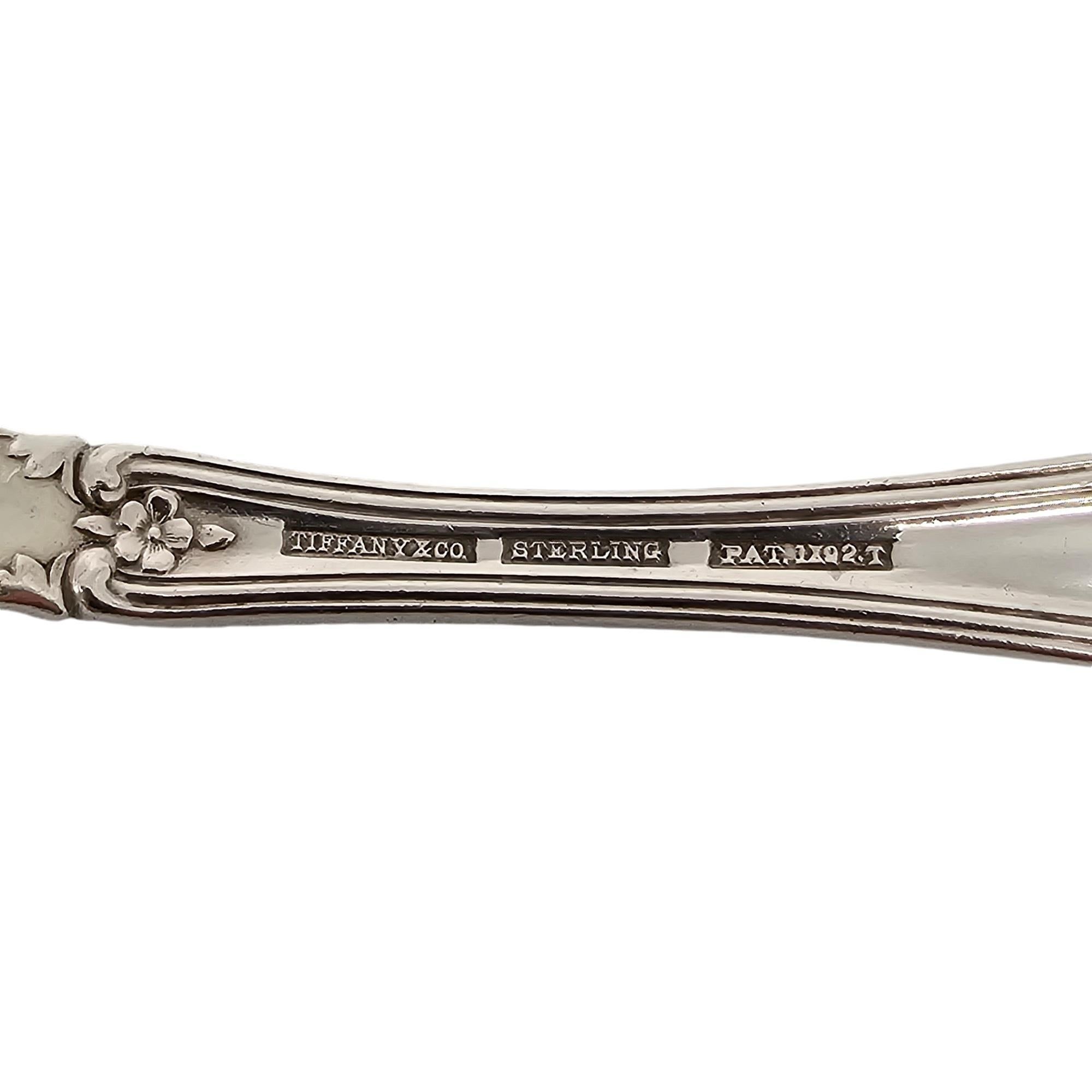 Set di 3 cucchiai da minestra rotondi in argento sterling Tiffany & Co. con mongolfiera 8