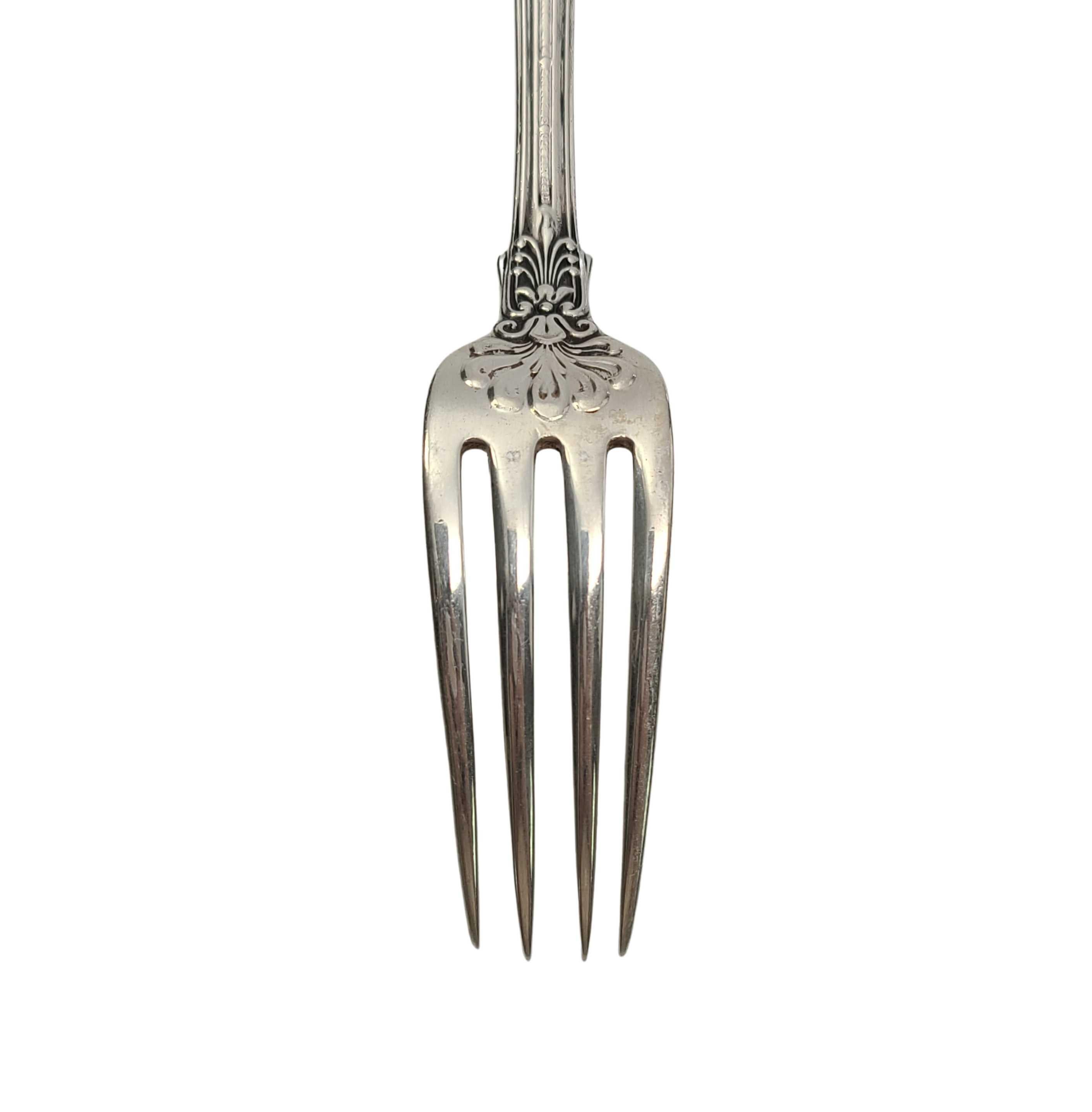 Set of 3 Tiffany & Co Sterling Silver English King Forks with Monogram 1