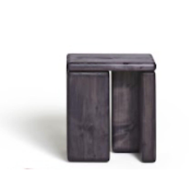 Set of 3 Timber Stools by Onno Adriaanse For Sale at 1stDibs