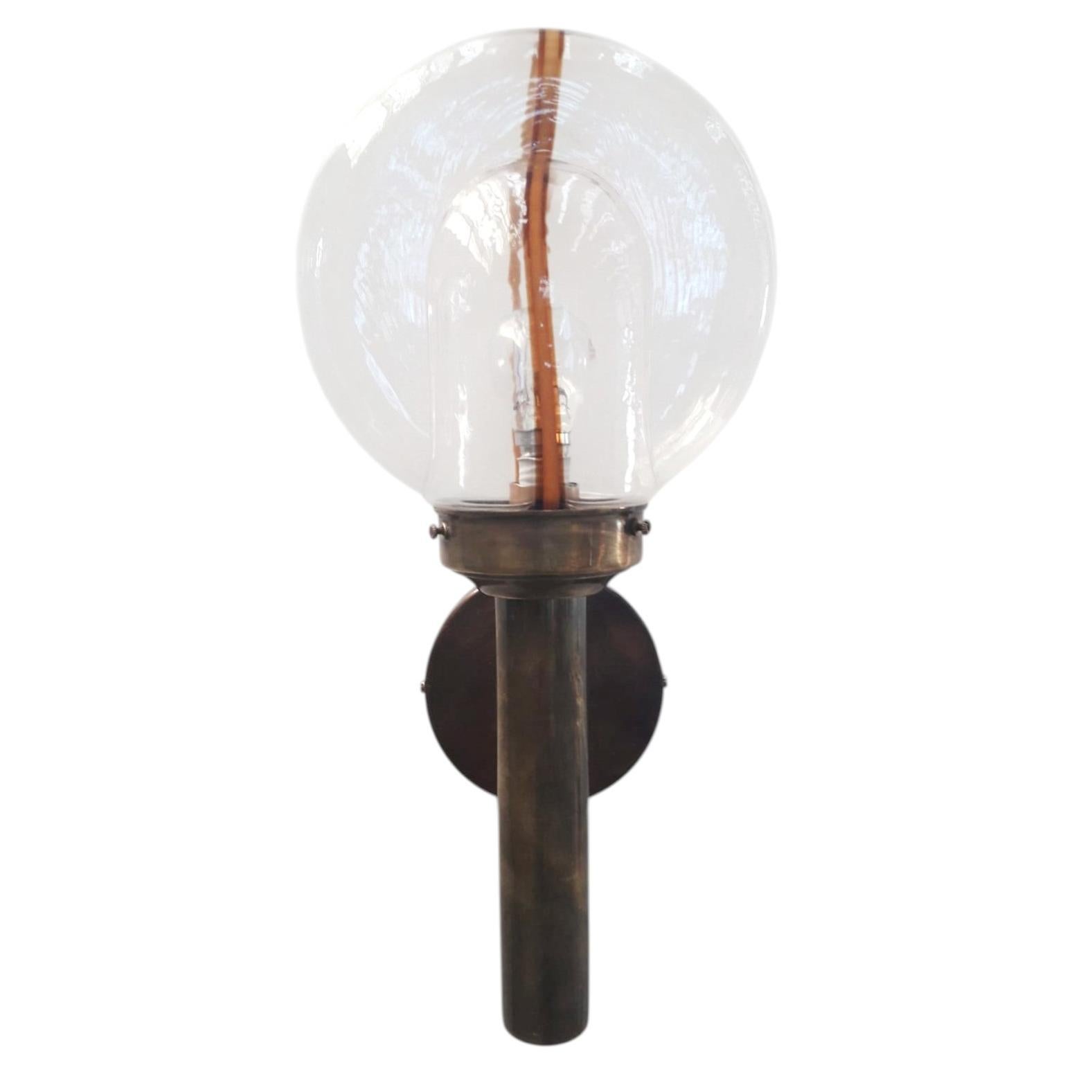 Set of 3 Murano Torch Sconces by Fabio Ltd For Sale