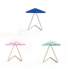 Set of 3 Triangle Side Table by Rita Kettaneh