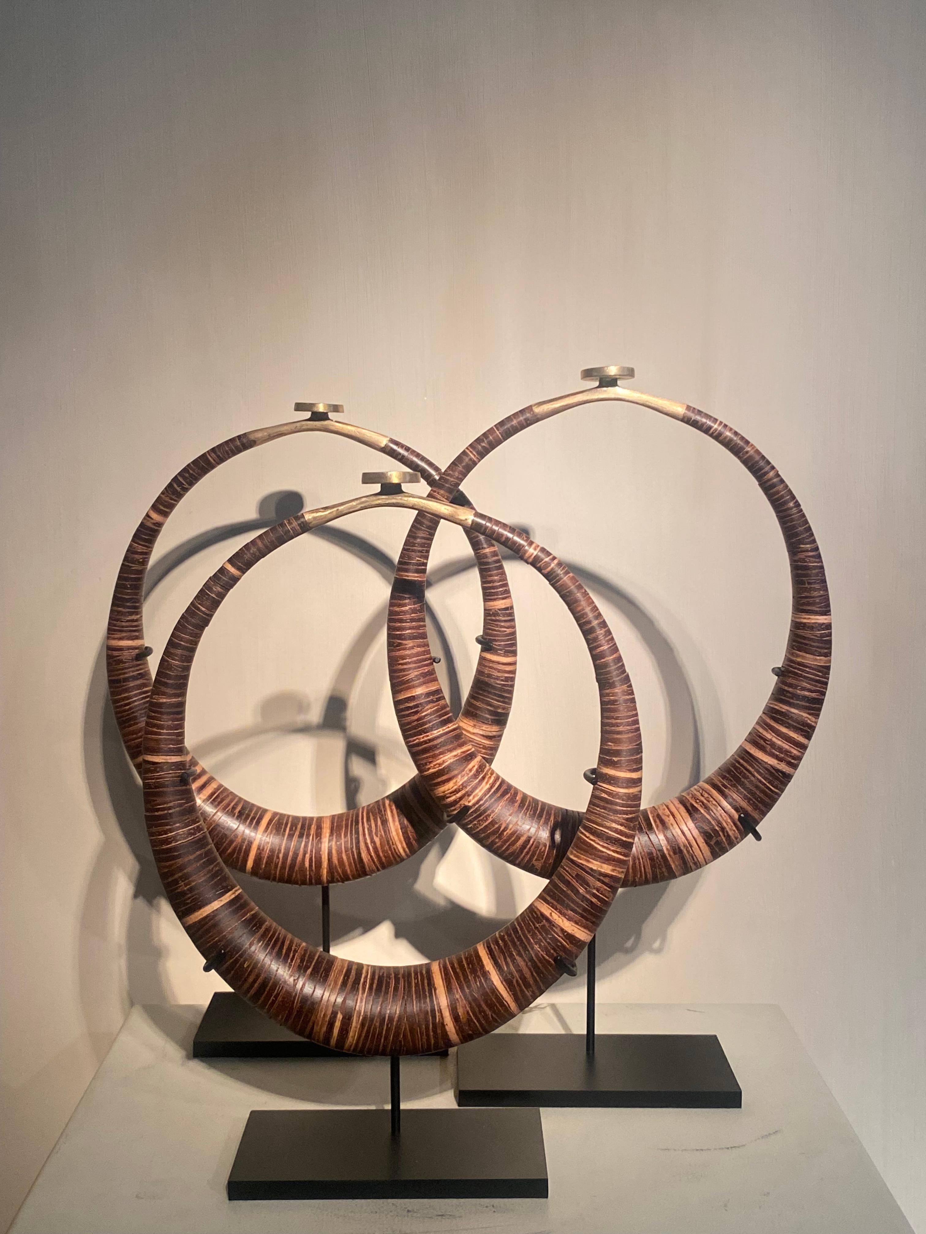Ensemble de 3 colliers tribaux en vente 3