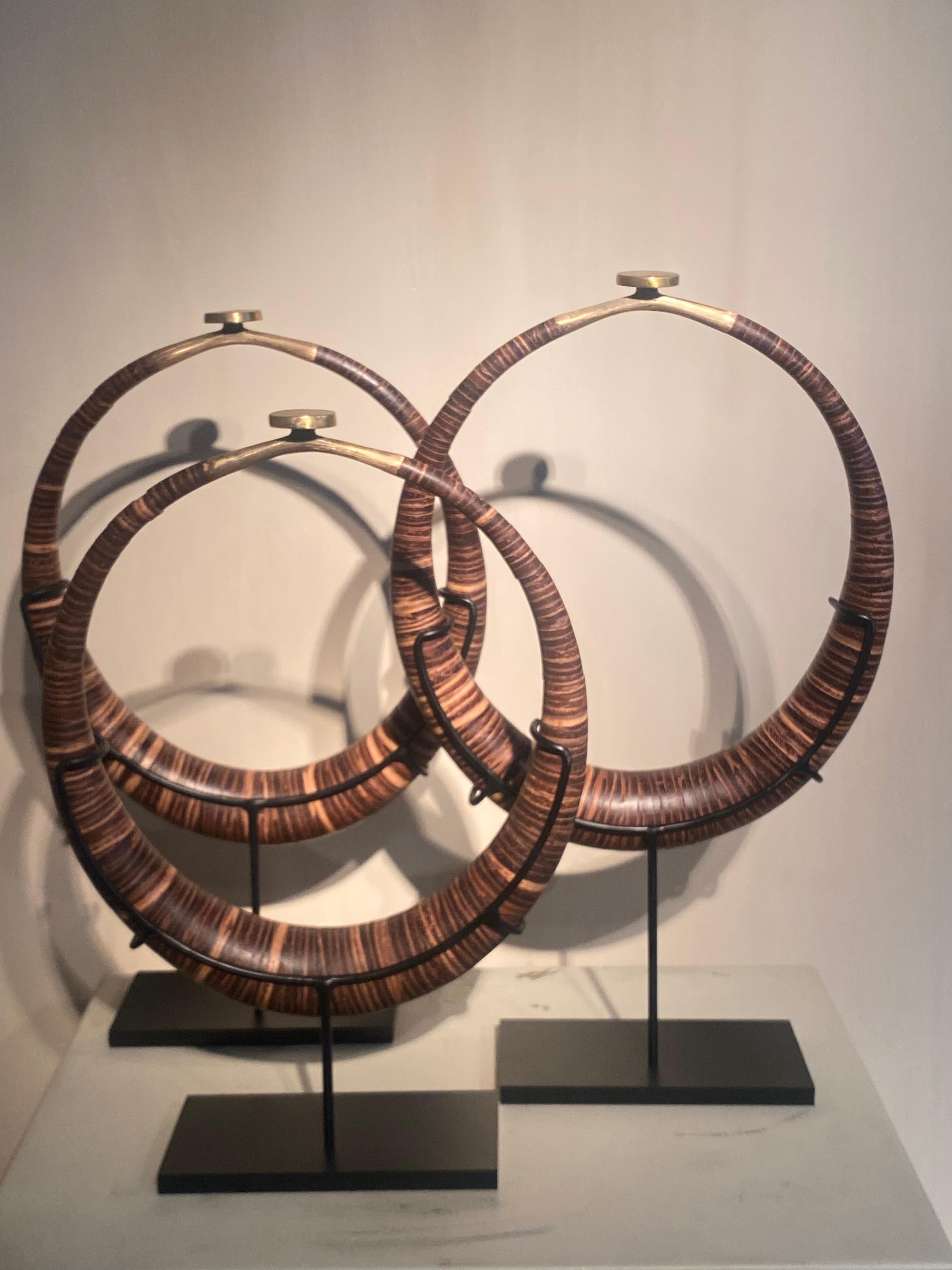 Ensemble de 3 colliers tribaux en vente 2