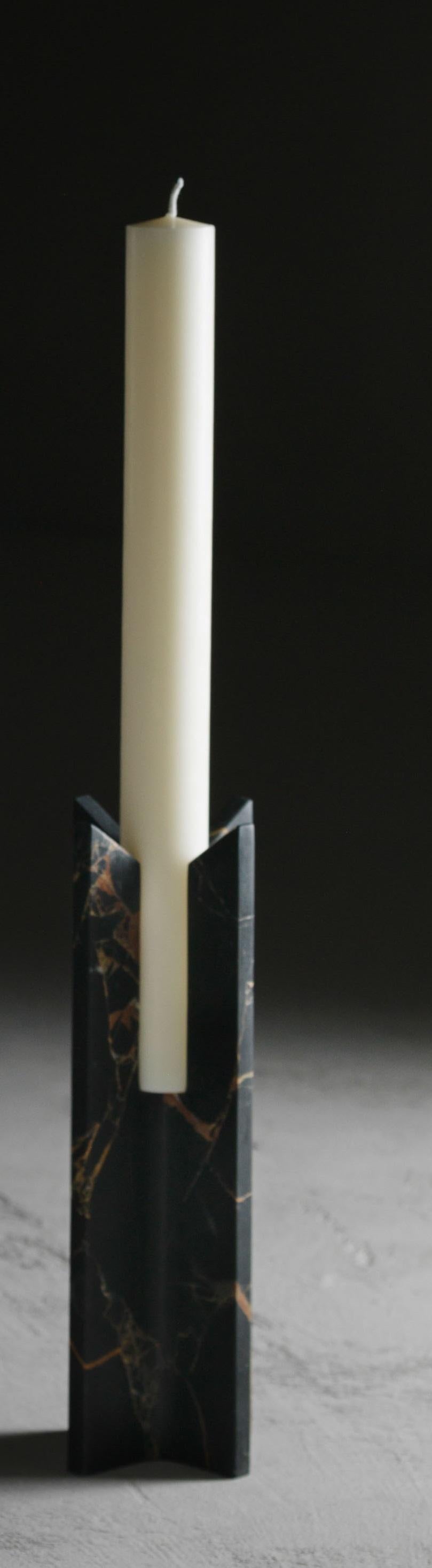 Set Of 3 Trinity Candlesticks by Kreoo In New Condition For Sale In Geneve, CH