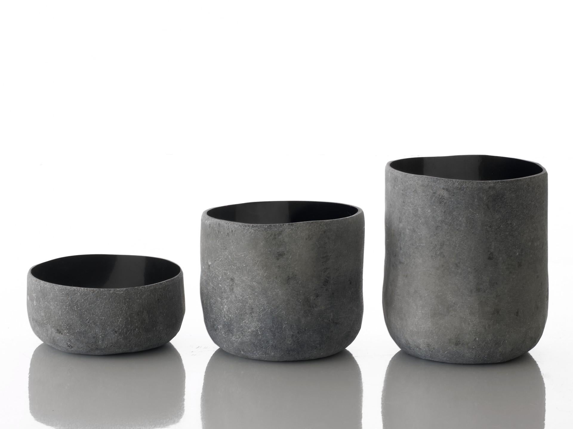 Modern Set of 3 Tu. Bi Vases by Imperfettolab For Sale