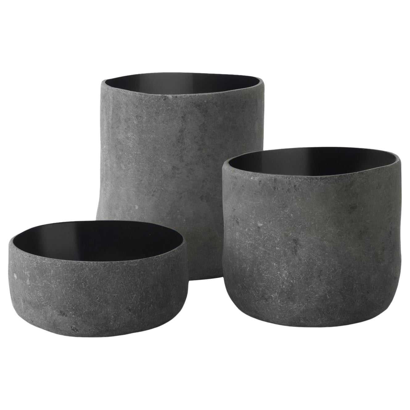 Set of 3 Tu. Bi Vases by Imperfettolab For Sale