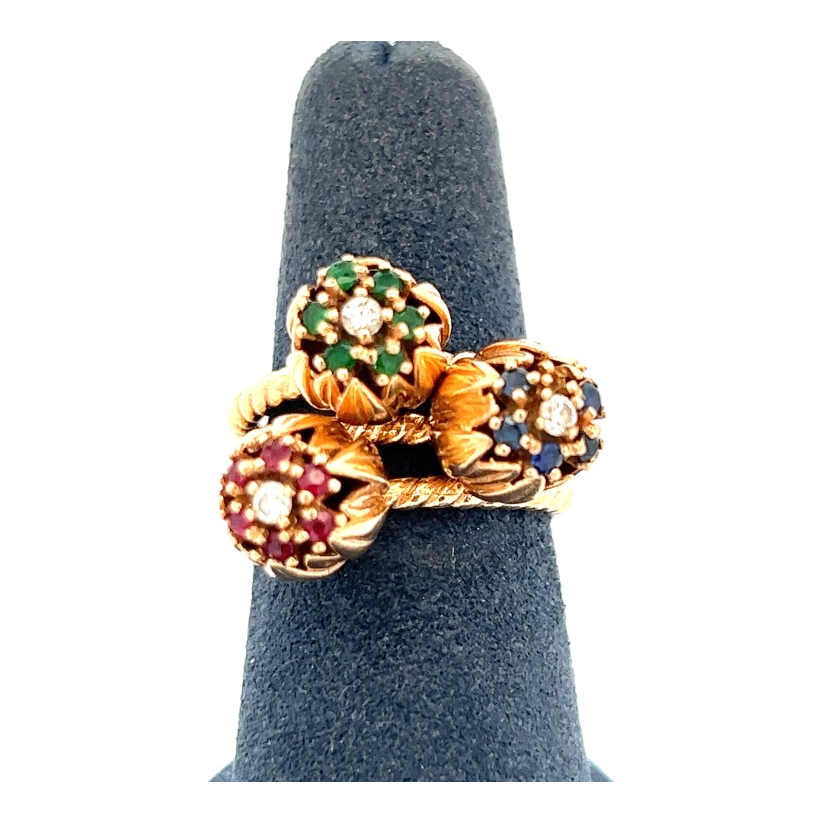 tulip rings from the 1980s