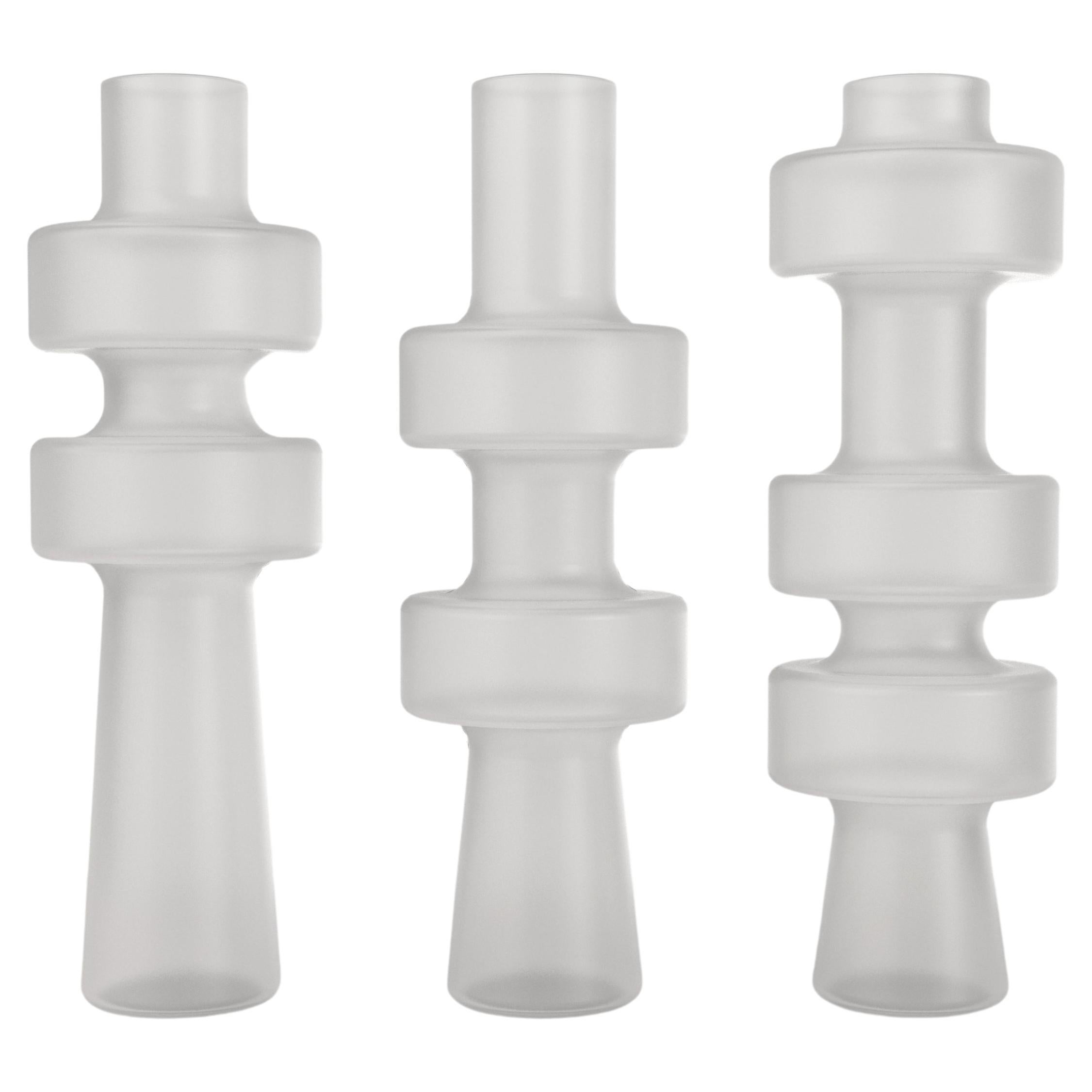 Ensemble de 3 vases Uppa par Edizione Limitata