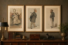 Set of 3 Vanity Fair Caricatures – Aristocracy & Politics Portraits 1883