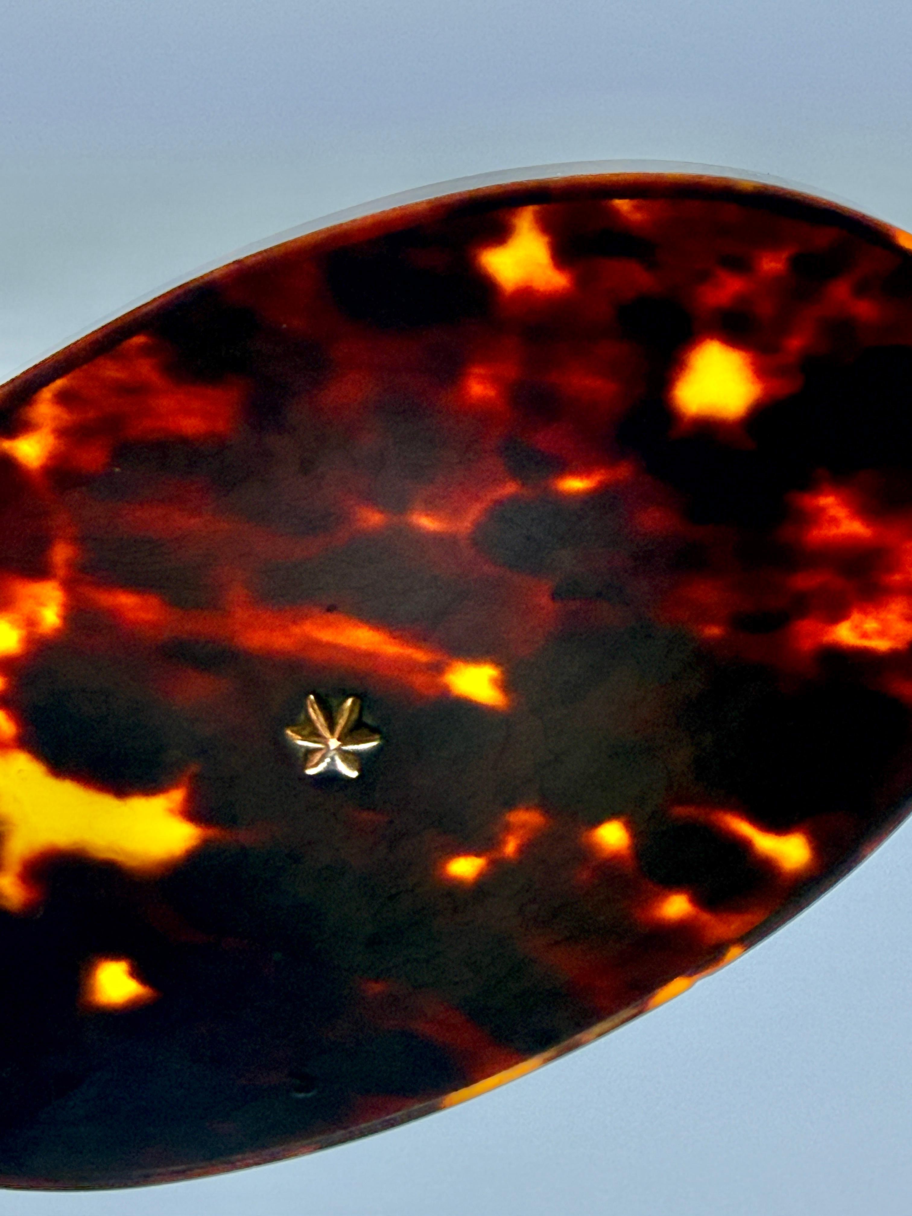 Set di 3 tabacchiere o trinket box vittoriane in Horn in vendita 10