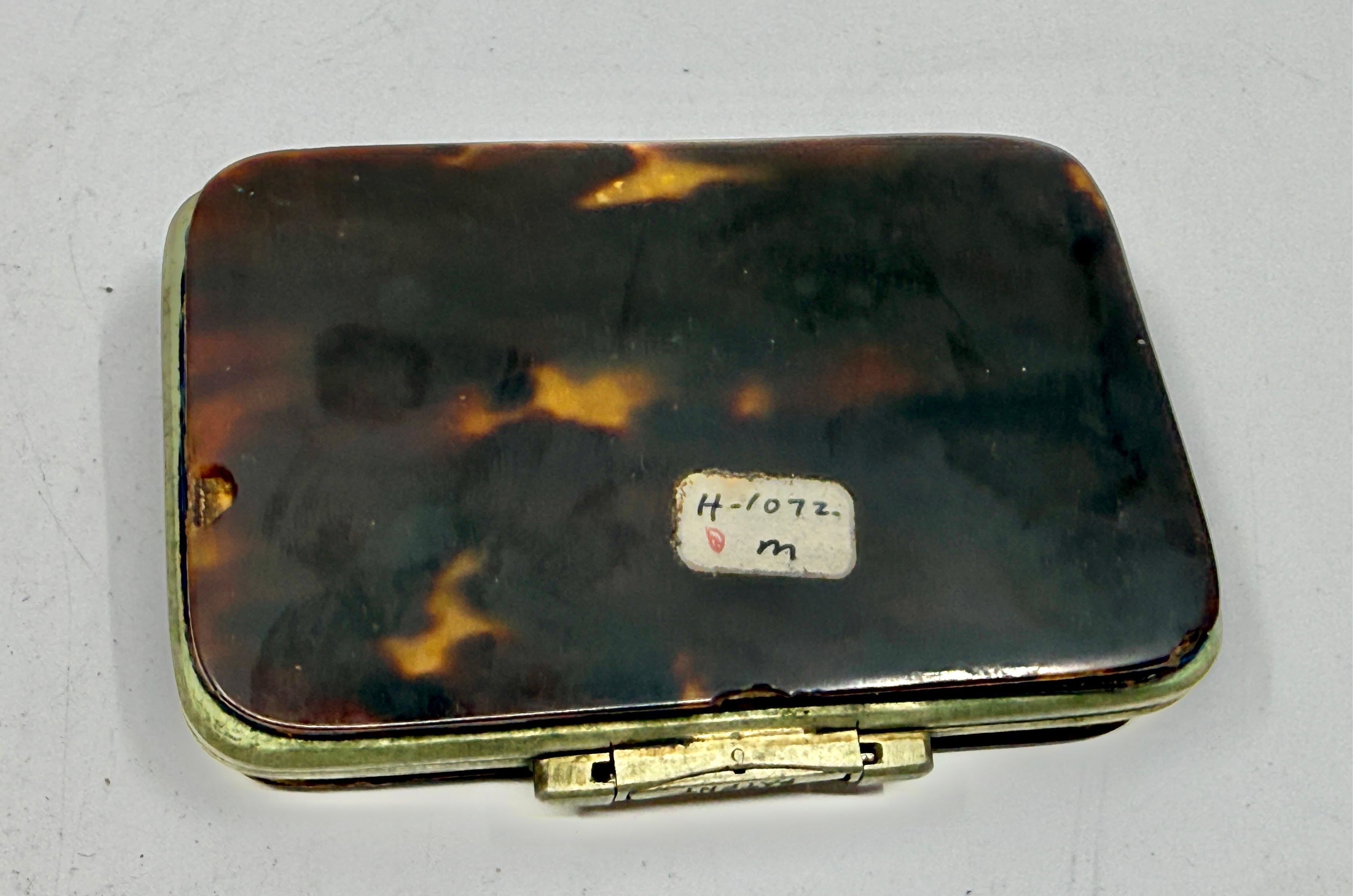 Fatto a mano Set di 3 tabacchiere o trinket box vittoriane in Horn in vendita