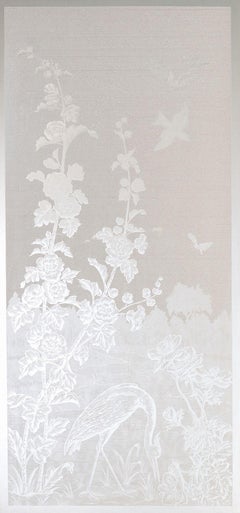 Set of 3 Victorian Internal Acid Etched Glass Doors