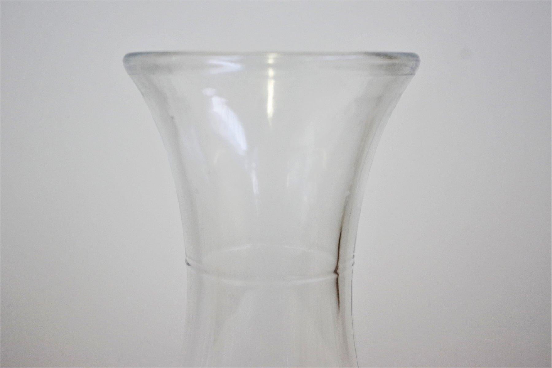 Ensemble de 3 pichets en verre des années 1950 - Transparence intemporelle Bon état - En vente à Manzano, IT