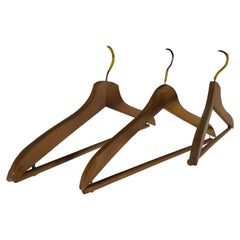 Set di 3 grucce vintage anni '50 per vestiti