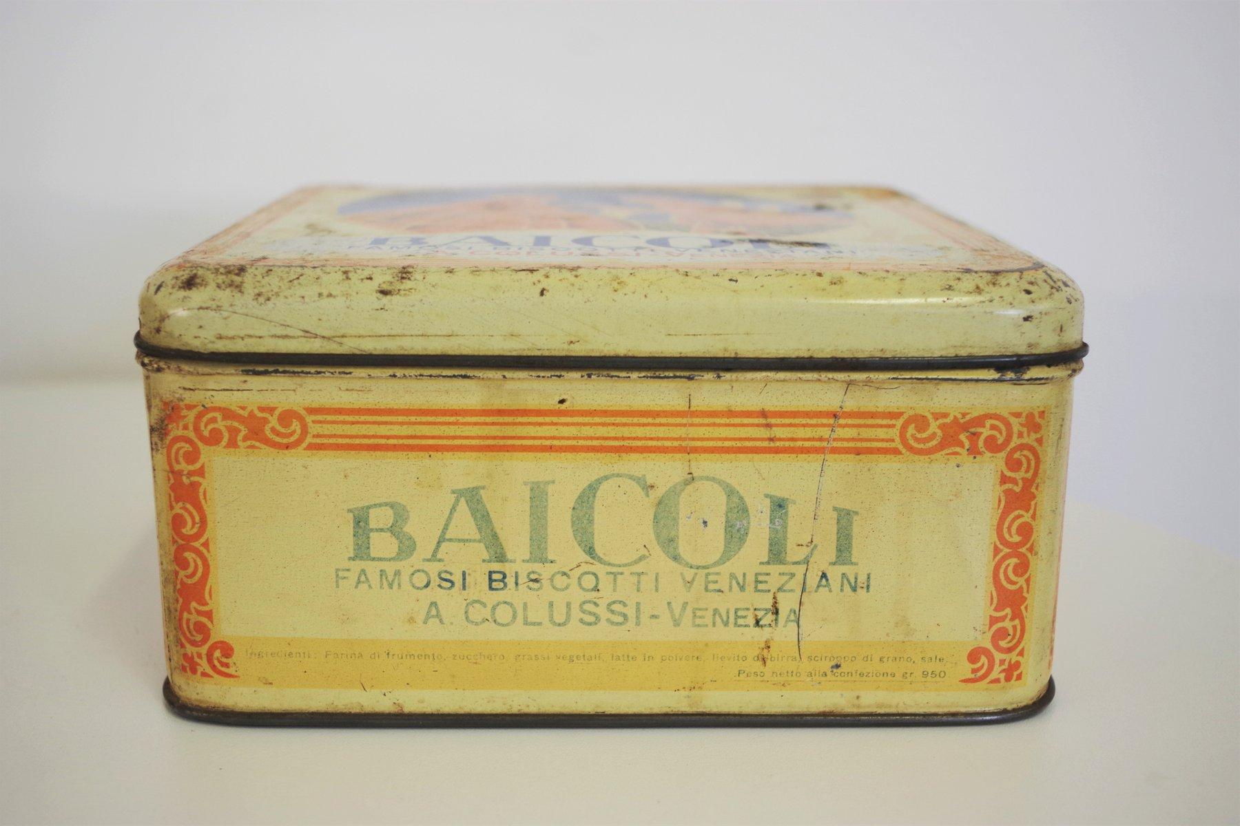 Lot de 3 boîtes à biscuits vintage des années 1960 - Charme du milieu du siècle pour les collectionneurs en vente 9