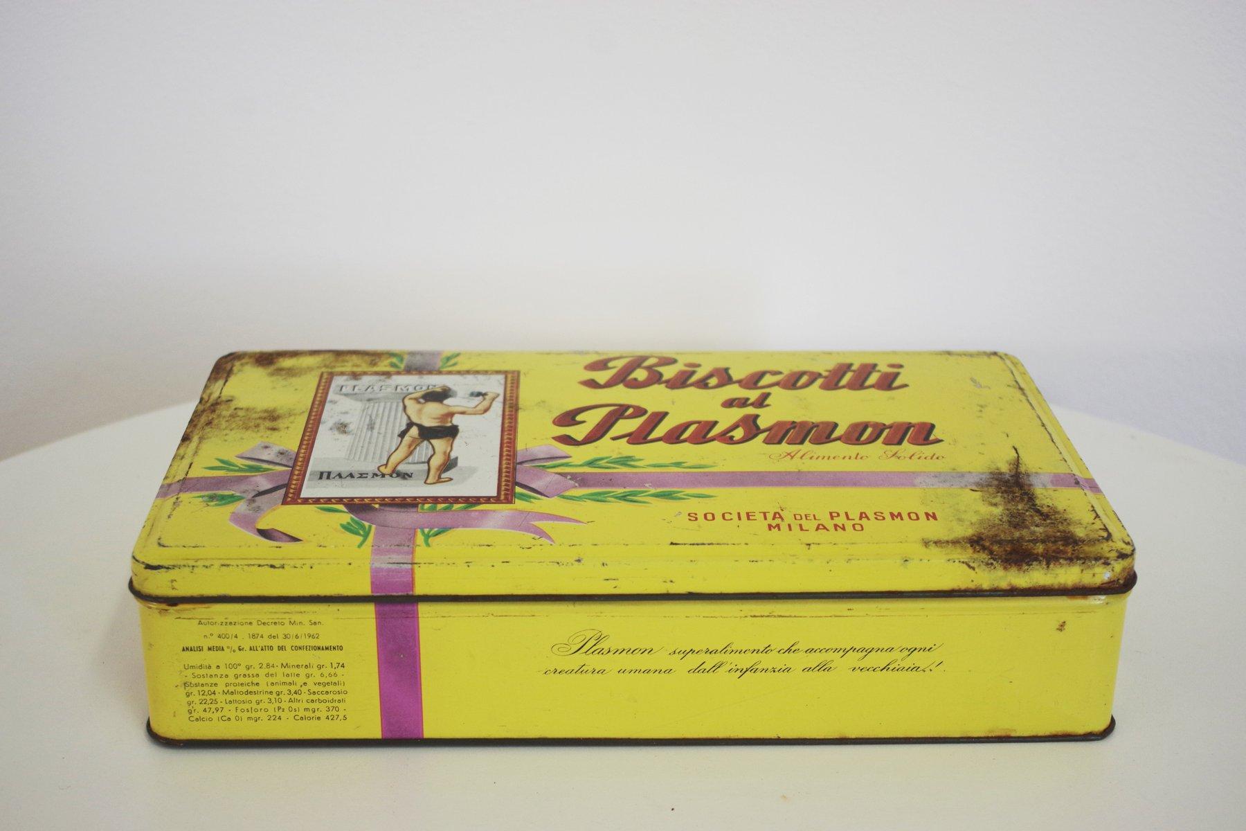 Lot de 3 boîtes à biscuits vintage des années 1960 - Charme du milieu du siècle pour les collectionneurs Bon état - En vente à Manzano, IT