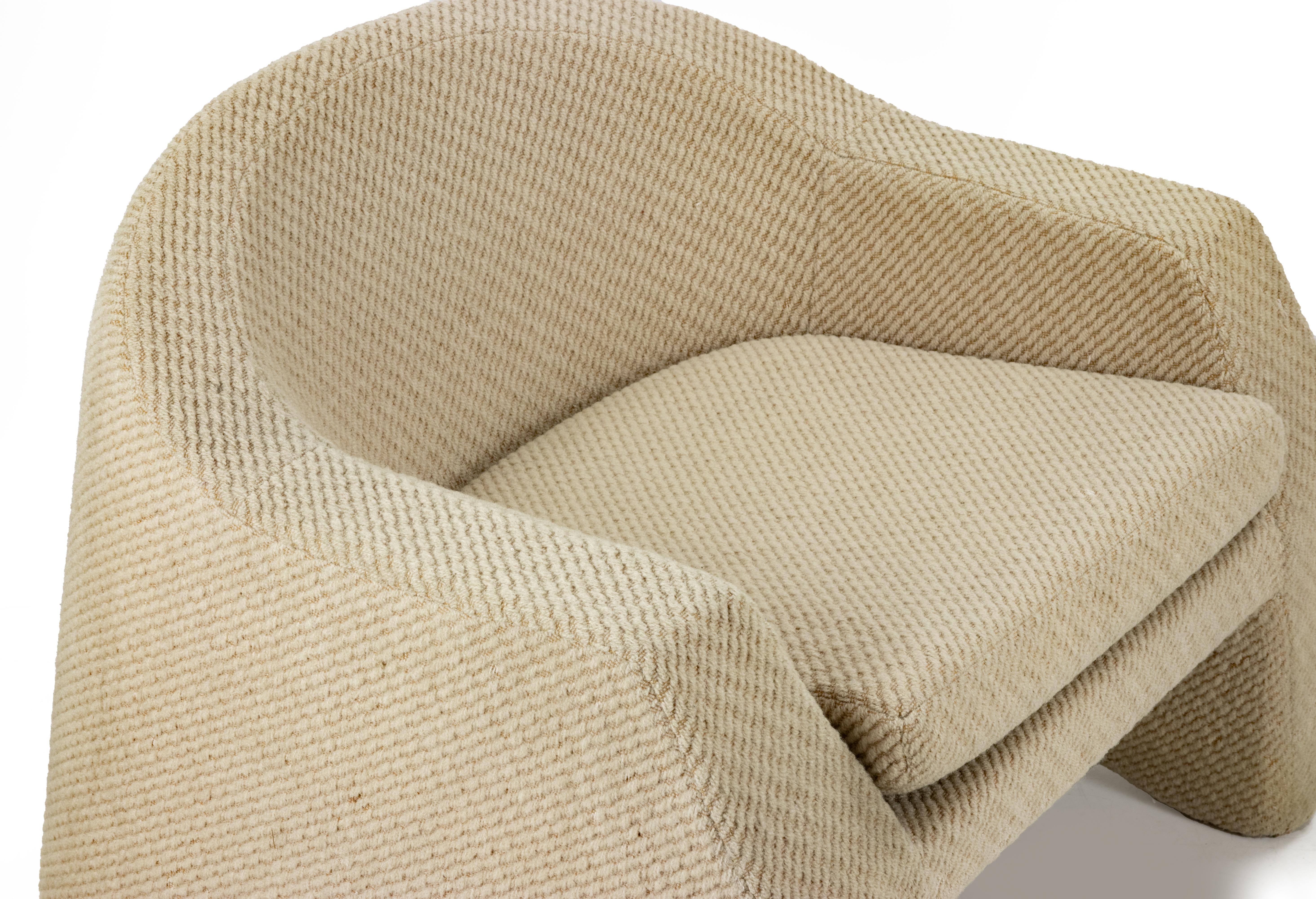 italien Ensemble de 3 fauteuils vintage attribués à Cassina, Italie, 1970 en vente