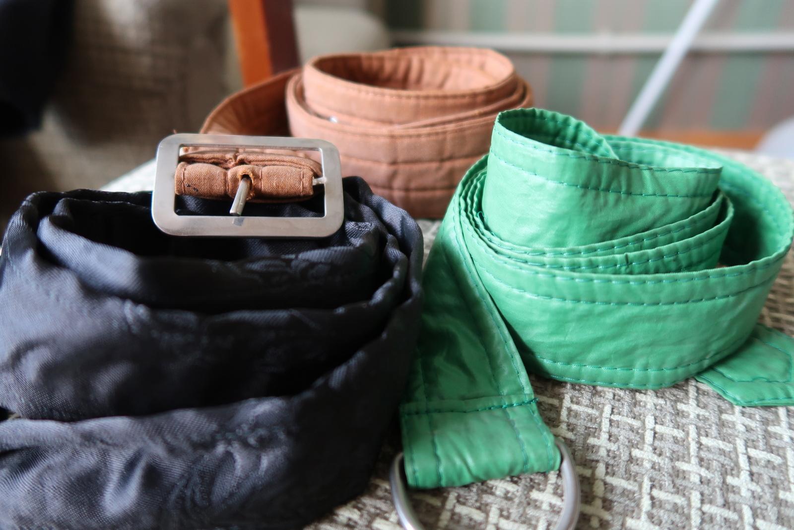 Set of 3 Vintage Belts from USSR: Timeless Elegance, 1970s, 1J97 For Sale 3