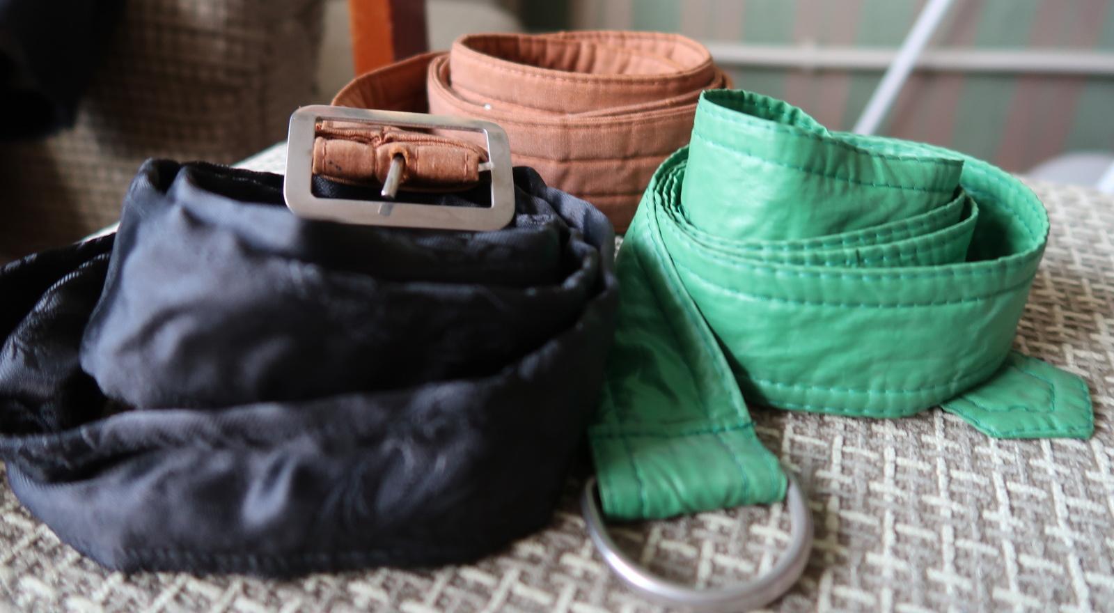 Set of 3 Vintage Belts from USSR: Timeless Elegance, 1970s, 1J97 For Sale 4