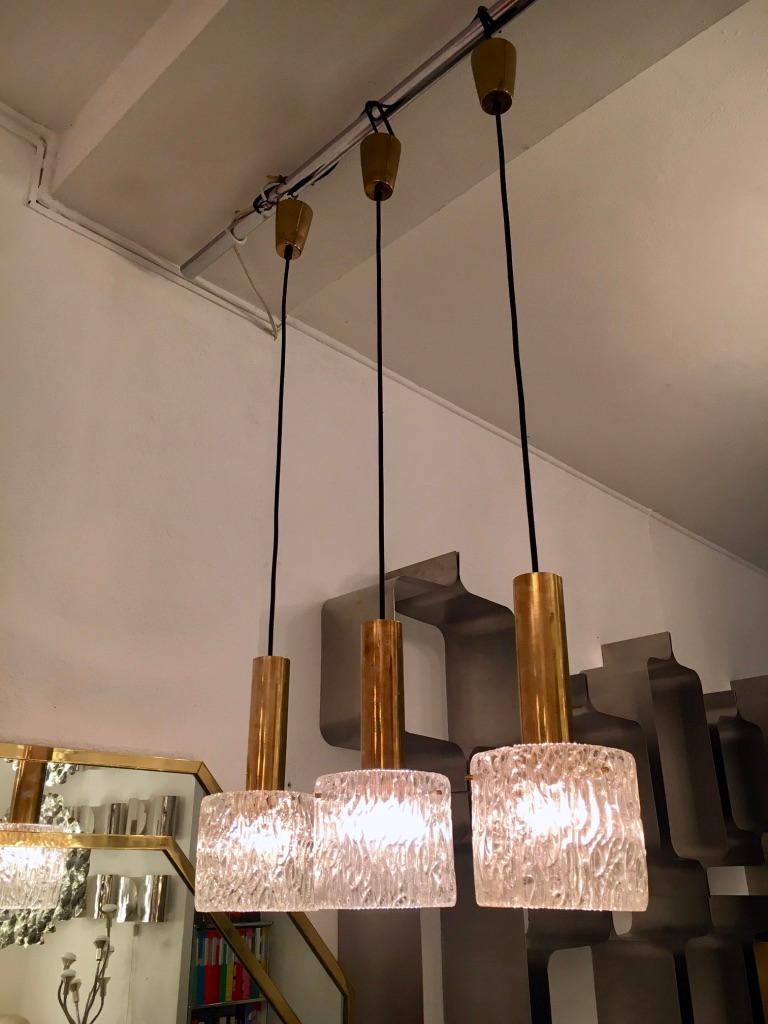 2xSwedish vintage brass Lamp brass 