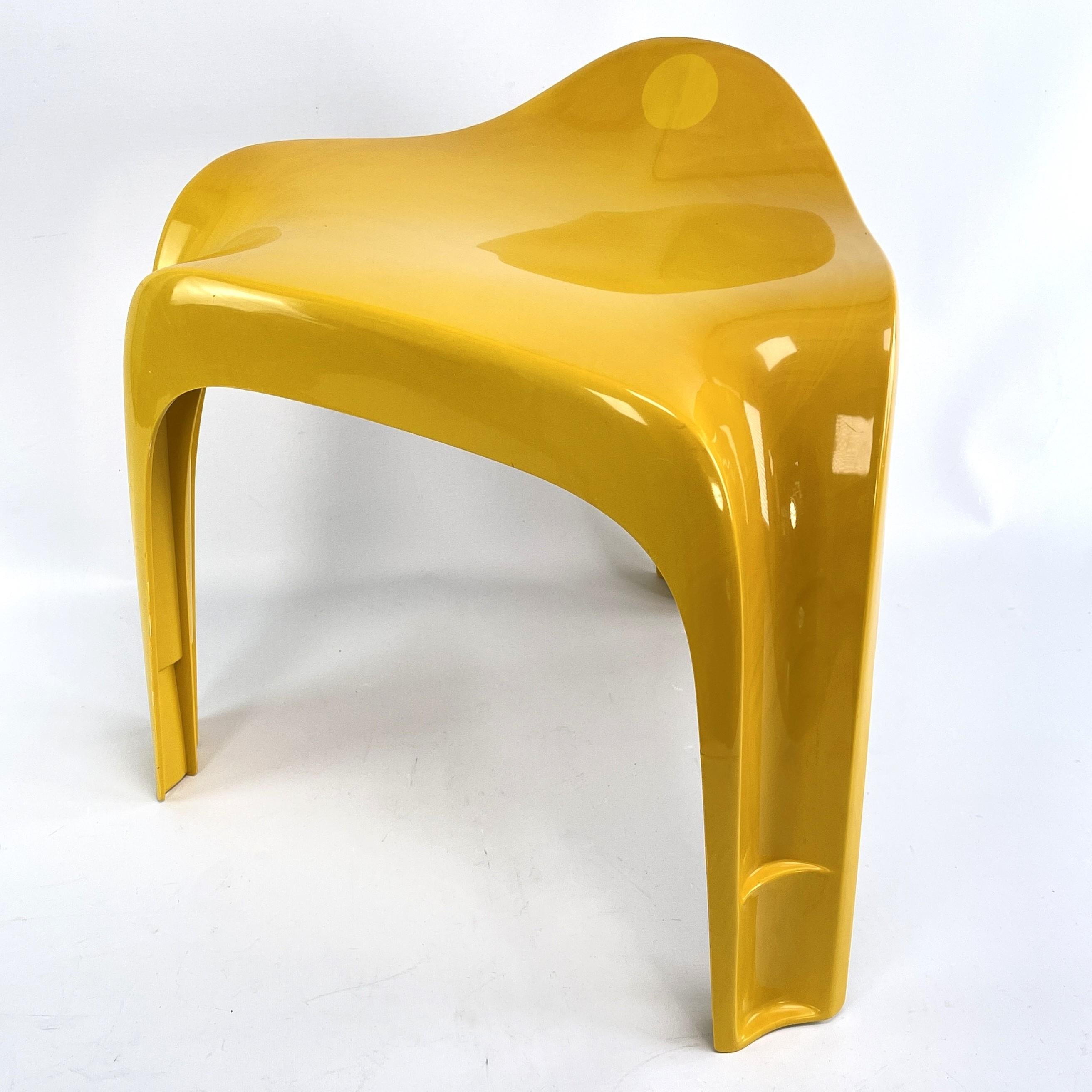 Late 20th Century Set of 3 vintage Casalino stools CASALA Design Alexander BEGGE , 1970s For Sale