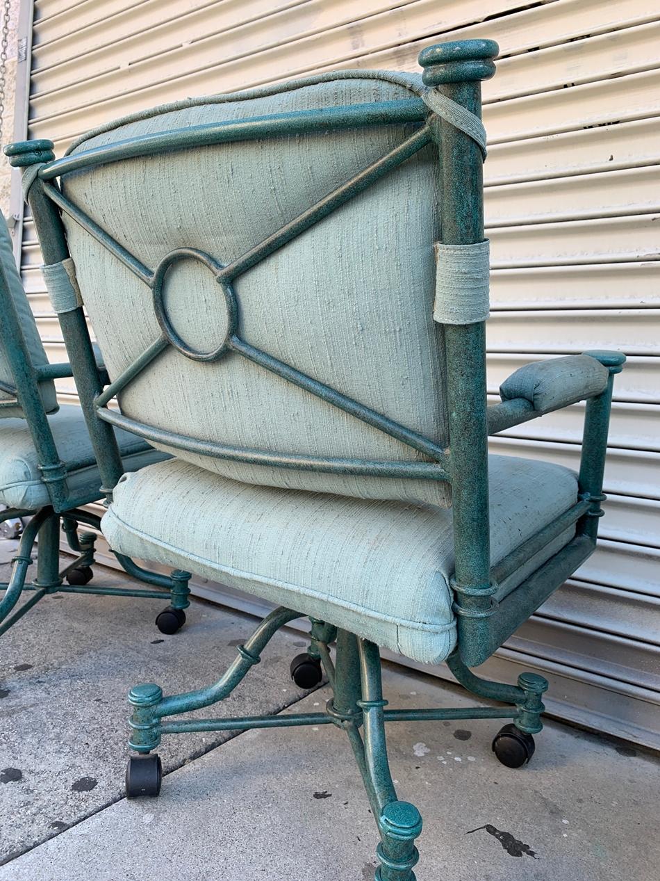 Late 20th Century Set of 3 Vintage Chairs by Minson Made in the USA