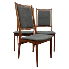 Set of 3 Vintage Danish Modern Rosewood Dining Chairs