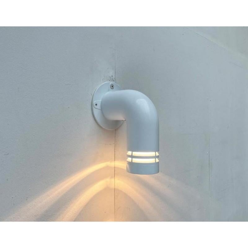Satz von 3 dänischen Vintage-Pipeline-Wandleuchtern von Ole Pless Jørgensen für Solar im Angebot 6