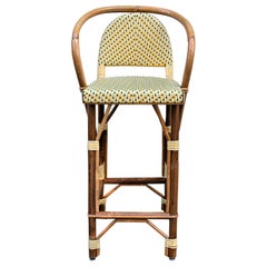 One Vintage French Bistro Counterstool from Maison Louis Drucker