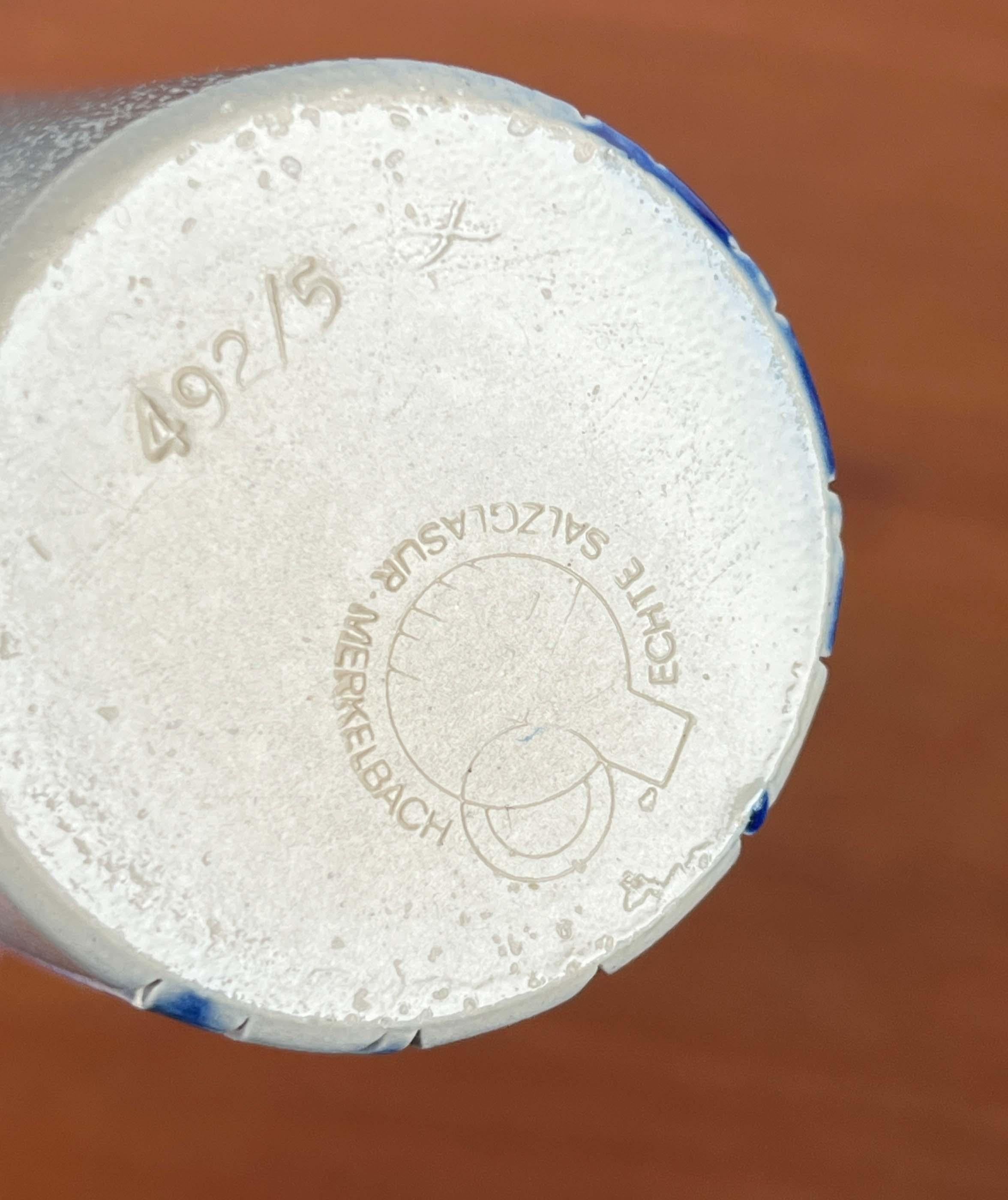 Set of 3 Vintage German Ceramic Mugs from Merkelbach Keramik, 1970s en vente 5