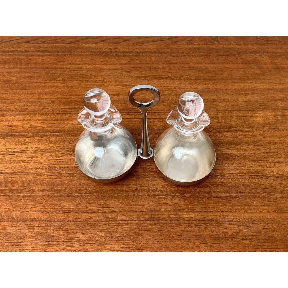 Set di 3 vassoi per olio e aceto tedeschi vintage di WMF, anni '70 in vendita 2