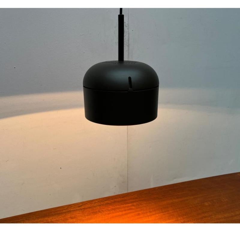 Set of 3 Vintage German Space Age Pendant Lamp by Arnold Berges, 1970s In Good Condition For Sale In Hamburg, DE