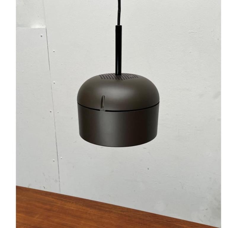 Set of 3 Vintage German Space Age Pendant Lamp by Arnold Berges, 1970s For Sale 3