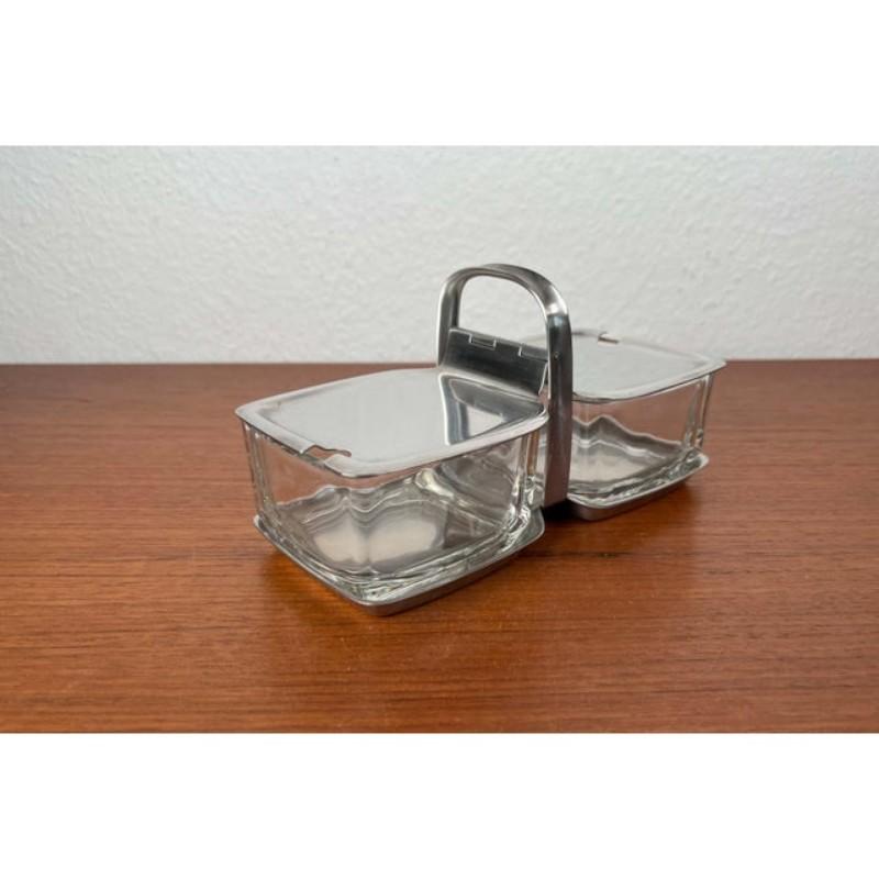 Set of 3 Vintage German Tray Menagere from WMF, 1970s For Sale 6