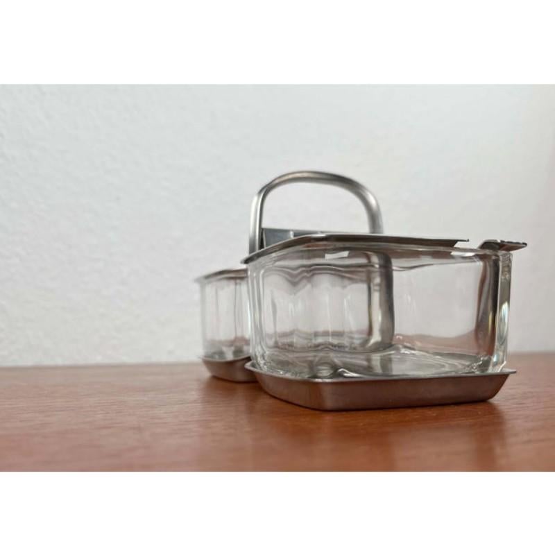 Set of 3 Vintage German Tray Menagere from WMF, 1970s For Sale 10