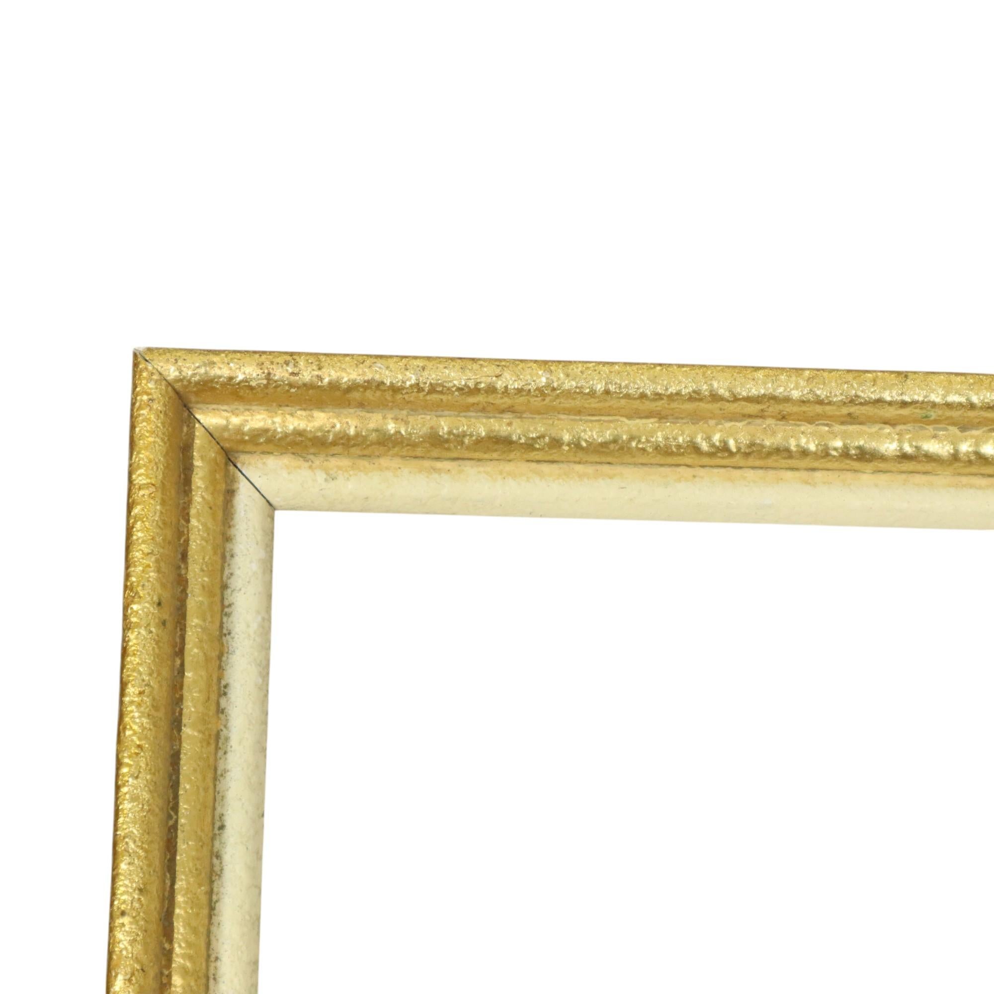 Satz von 3 goldenen Vintage-Rahmen Rahmen im klassischen Stil im Angebot 5