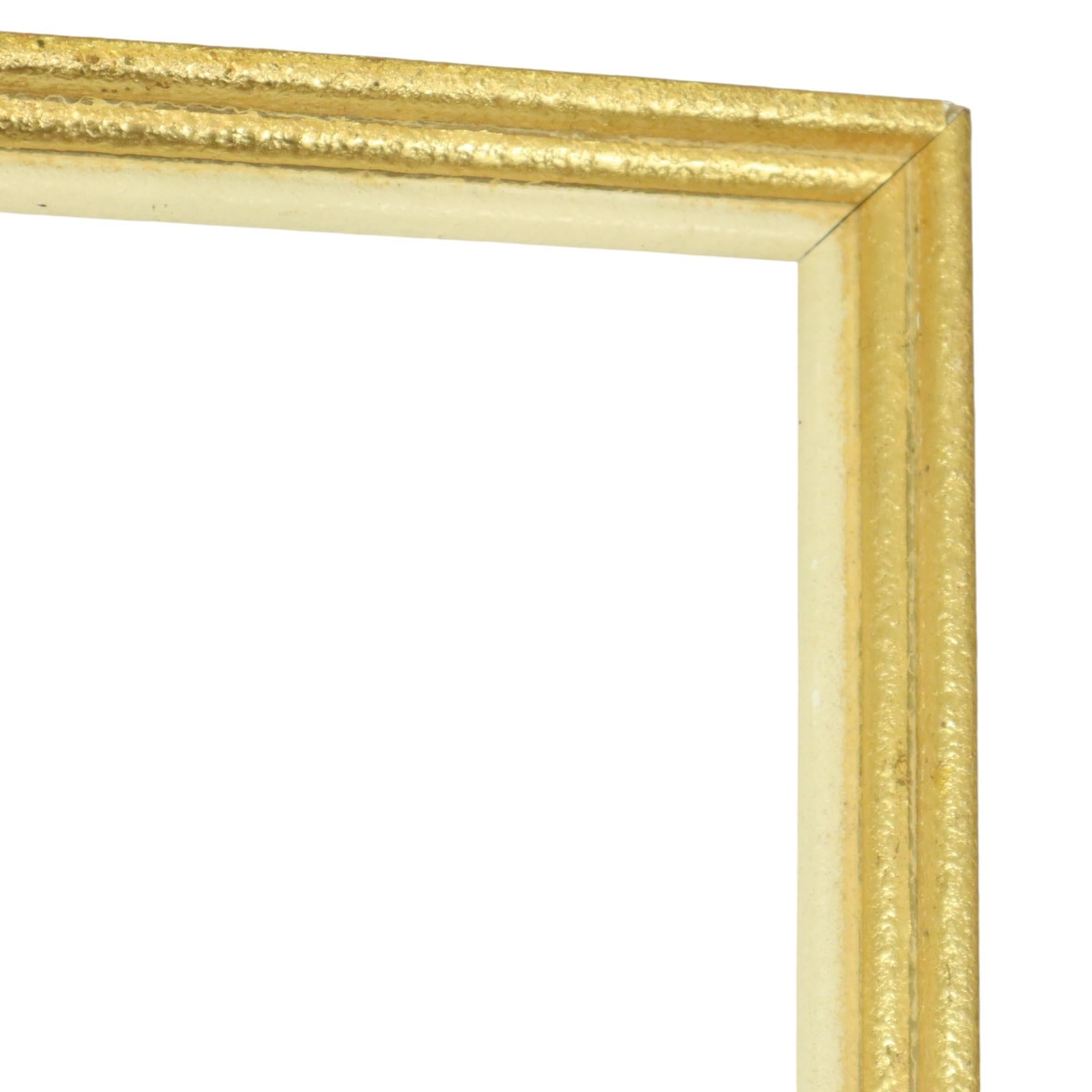 Satz von 3 goldenen Vintage-Rahmen Rahmen im klassischen Stil im Angebot 6