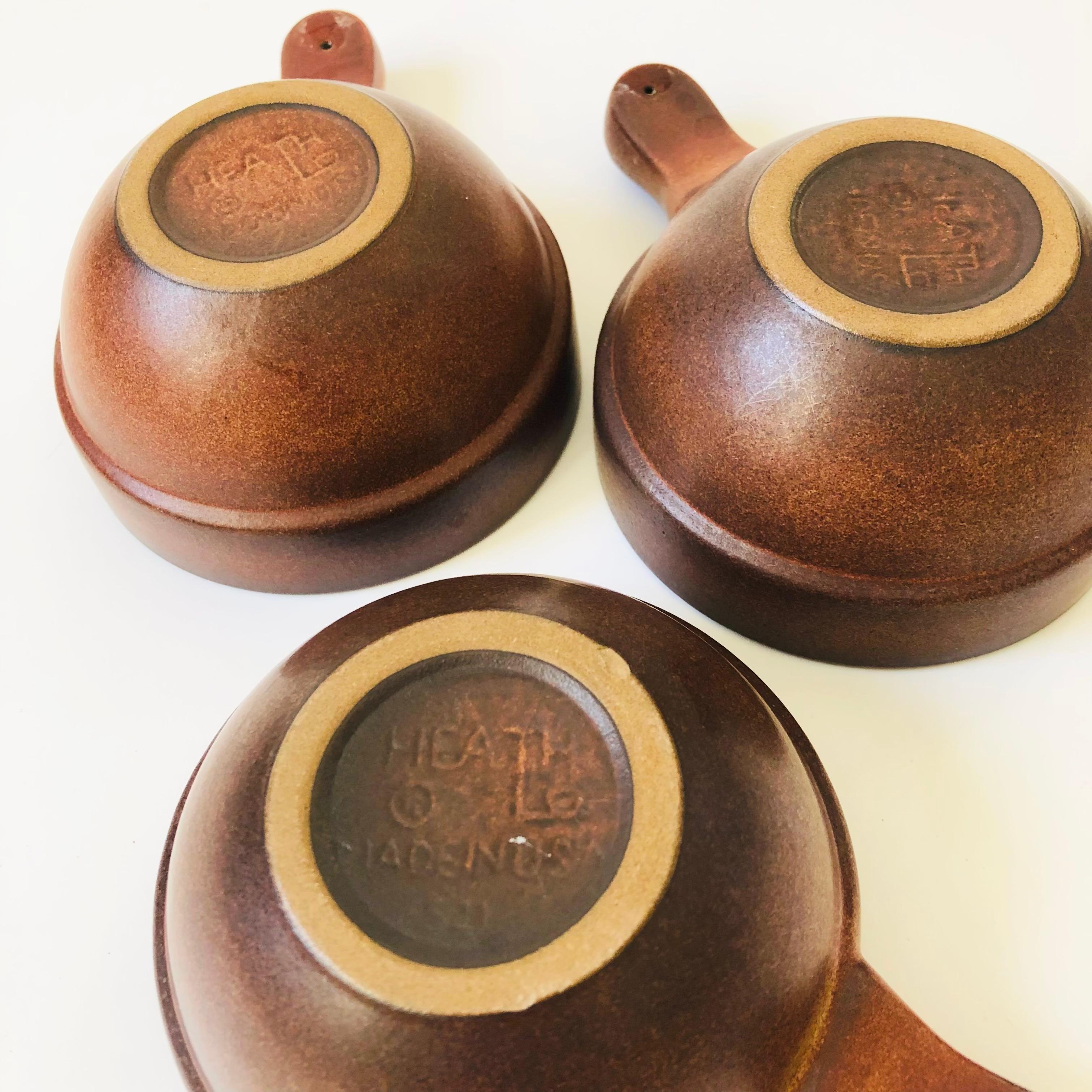 Set of 3 Vintage Heath Ceramics Bowls 1