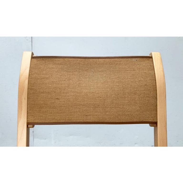 Set of 3 Vintage Italian Folding Chairs by Ilmari Tapiovaara for Olivo Italy For Sale 5