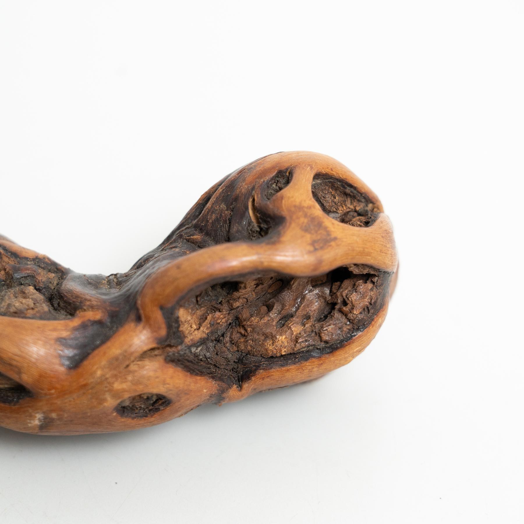 Set of 3 Handcrafted 1930s French Vine Wood Corkscrews by Laurent Siret For Sale 3