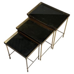 Set of 3 vintage nesting tables